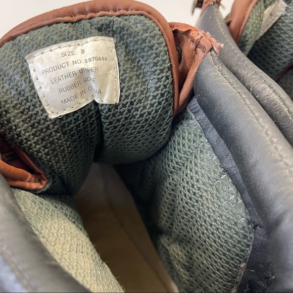 Weather Spirits Waterproof Leather Fur Insole Duck Boots - Picture 2 of 9